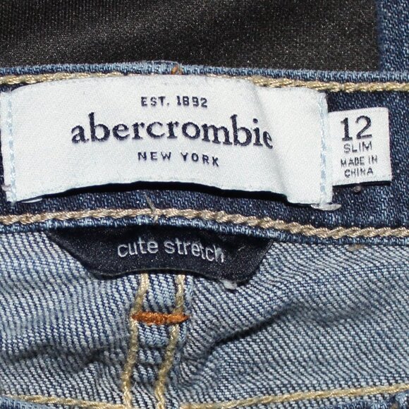 Abercrombie New York Girls Cute Stretch Slim Jeans - Picture 3 of 8